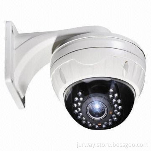 Megapixel IP Dome Camera 720p with CMOS Sensor and IR-cut